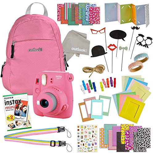instax mini 9 backpack bundle Amazon.com : Fujifilm Instant Camera Bundle-Deluxe Kit with NeeGo Case & Accessories 20 Exposures for Instant Creative Photos-Ice Blue : Electronics designed for precise light and color control Instax Mini 9 Camera Travel