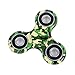 Balai Fidget Spinner Finger Tri-Spinner Camouflage, Stress Reducer Relieve Anxiety and Boredom (Camo Green)