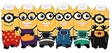 Aries Women's Minions Cool No Show Fun Socks 6-pack
