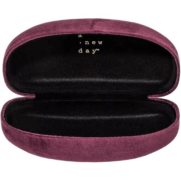 Burgundy and Purple Velvet Eyeglass Cases Vintage Glasses Case for Women. Velvet Glasses Case. Reading  main image 2