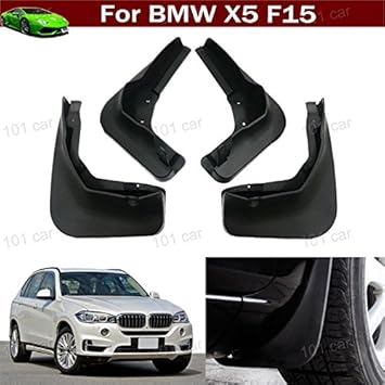 Amazon Com New 4pcs Black Color Front Rear Car Mud Flaps Mudflaps Mud Guards Mudguard Splash Guard Fender Custom Fit For Bmw X5 F15 2014 2015 2016 2017 2018 Automotive