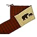 Trend Lab Northwoods Crib Bumpers, Red/Tan