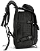 ArcEnCiel Camping Bags Waterproof Molle System Backpack Military 3P Tad Tactical Backpack Assault Travel Bag Cordura -Rain Cover Included (Black)
