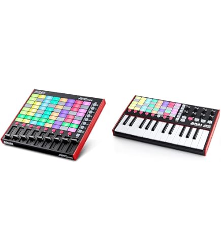 Amazon.com: AKAI Professional APC Mini MK2 + LPD8 MIDI Controllers