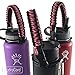 Gearproz HydroCord 1.0 Handle with Wide Mouth Ring and Carabiner, Compatible with 12-64 oz Water Bottles, Hydroflask 1.0, Iron Flask, Thermoflask & Wide Mouth 2.28