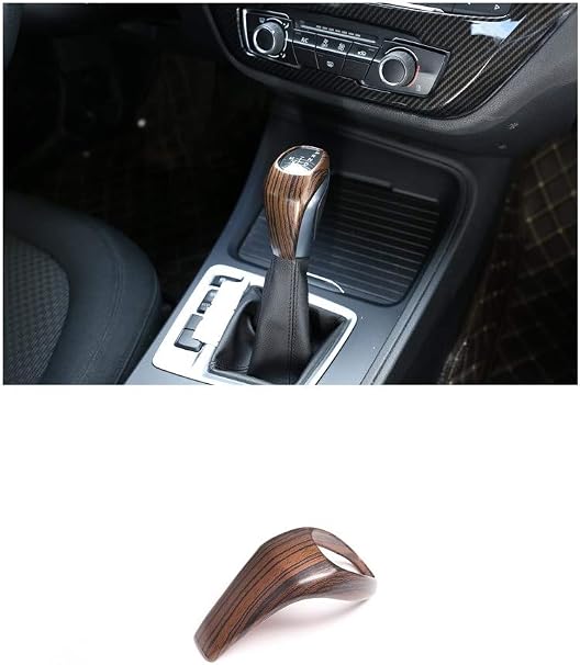 Amazon Bmw 16 19セクション Bmw X1 1シリーズ 2シリーズギアヘッドカバー装飾 Bmw X1 1シリーズ 2シリーズアクセサリー おしゃれ Abs 松木パターン シフトレバー 車 バイク