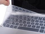 Ultra Thin Dell Keyboard Cover for 13.3" Dell XPS 13 9343 9350 9360 13.3 Inch Laptop(NOT Fit XPS 13 9365 9370), Clear