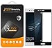 Supershieldz Designed for Huawei P9 Tempered Glass Screen Protector, (Full Screen Coverage) Anti Scratch, Bubble Free (Black)