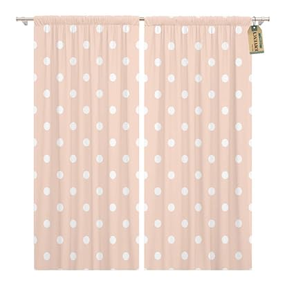 Amazon Com Semtomn 104 X 84 Inch Decorative Drapes Beige