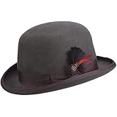 Scala Men's Wool Felt Derby Hat