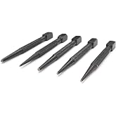 Set of 5 Pcs Center Punch-Imperial Standard/Hard Metal-Wood Working Hand Tools (Square Head)