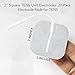 DONECO TENS Unit Pads 2X2 20 Pcs Replacement Pads Electrode Patches for Electrotherapy -Universally Compatible with Most TENS Machine Models