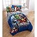 Birsppy Marvel Avengers Agents of Shield Full Comforter Set with Fitted Sheet