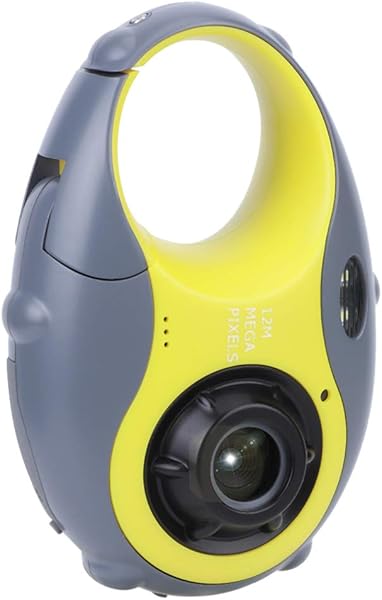 Boumcat Childrens camera childrens digital camera childrens 12MP high  definition 1080P video recorder anti  drop childrens camera birthday toy gift with soft silicone sleeve