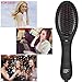 Hair Straightening Brush, ICOCO 3 in 1 MCH Heating Floating Ionic Straightener Brush with Anti-Scald, Portable Frizz-Free Hair Care for Silky Straight Comb, Auto Temperature Lock & Auto-Off Function