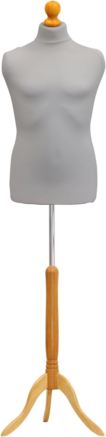 Child Kid Tailors Dummy Cream Age 10/12 Dressmakers Fashion Students Mannequin Display Bust With A Light Wood Base