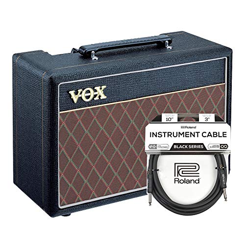Vox Pathfinder 10w Guitar Combo Cable Bundle