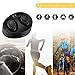 True Wireless Earbuds with Microphone for Running - Rechargeable Smart Phone Bluetooth Earphones with Mic - Sweatproof Cordless Sports Headphones for Gym - Clear Stereo Sound Ear Buds & Charging Case
