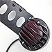 HTTMT - Side Mount License Bracket Tail Light For Custom Bobber Chopper Sportster XL [P/N: MT401-BK]