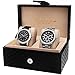 Akribos XXIV Men's AK740SSB Silver-Tone Watch Set