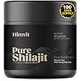 Pure Himalayan Organic Shilajit Resin with Lab Report Super high Potency for Men & Women Fulvic Acid & Trace Minerals Humic Acid Supplement Resin| Supports Energy, Metabolism & Immunity| 50 Grams