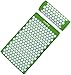 HemingWeigh Complete Acupressure Mat and Pillow Set with Bonus Carry Bag (Green)