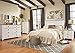 Signature Design by Ashley Willowton 5 Drawer Chest of Drawers, Two-tone Brown and Whitewash