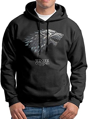 Men's Game Of Thrones Winter Is Coming Stark Champion Hooded Sweatshirt