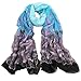 Clearance! Coromose Womens Elephant Print Long Scarf Shawl Wrap Pashmina (Black) primary