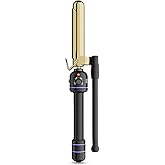 Hot Tools Pro Artist 24K Gold Marcel Iron | Long Lasting Curls, Waves (1 in)