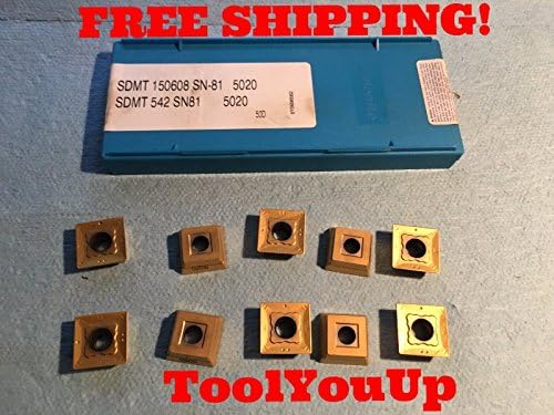 10PCS NEW VALENITE SDMT 150608 SN 81 542 SN81 5020 EDP#14719 CARBIDE INSERT TOOL