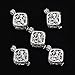 10Pcs Diffuser Locket Aromatherapy Essential Oils Pendants, Rhodium Plated Tree of Life cube Cage Pendant with Lava Rock for Necklace Bracelet Jewelry Making