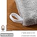 HAUMENLY Luxury Silver Christmas Stocking, Shiny Sequin Tree Pattern, Xmas Sock Present Stuffer, Holiday Decoration for Home