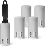 KEPLIN Lint Roller 5 Heads 300 Sheets Handle Replacement Refills