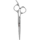 Fromm Transform 5.75" Japanese Steel Hair Cutting Shears, Beveled Blade | Professional Hair Shears, Extra Smooth Cutting on Wet &amp; Dry Hair, Matte Silver Scissors for Experienced &amp; Expert Stylists