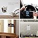My Way Fixate Sticky Gel Pad (5-Pack) Anti-Slip Gel Pads to Stick on Car Dashboard, Glass, Mirrors, Metal, Tile Walls, Kitchen Cabinets Strong & Reusable