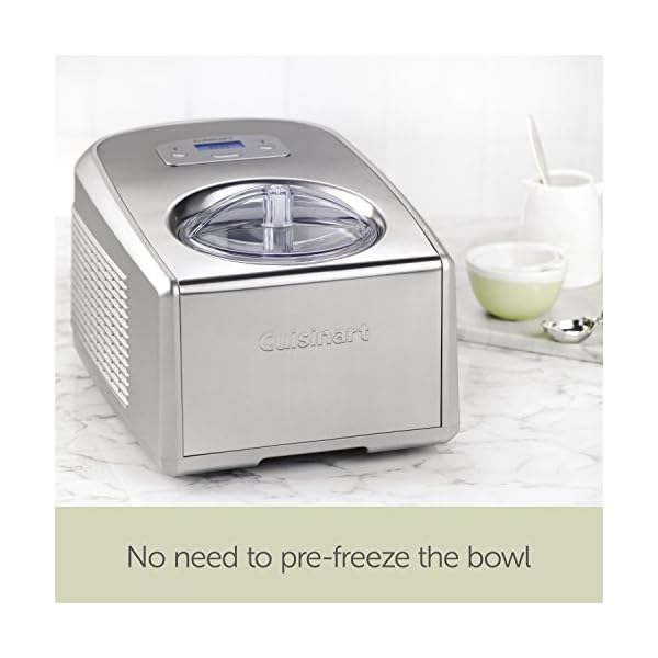 Cuisinart Ice Cream and Gelato Maker | Makes Ice Cream, Gelato, Sorbet, Frozen Yoghurt in 40 Minutes | No Need to Pre…