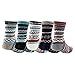 Zmart 5 Pack Womens Soft Warm Thick Knit Wool Cozy Crew Socks Vintage Fall Winter