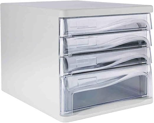 Archivo contenedor de almacenamiento razonables plásticos duraderos