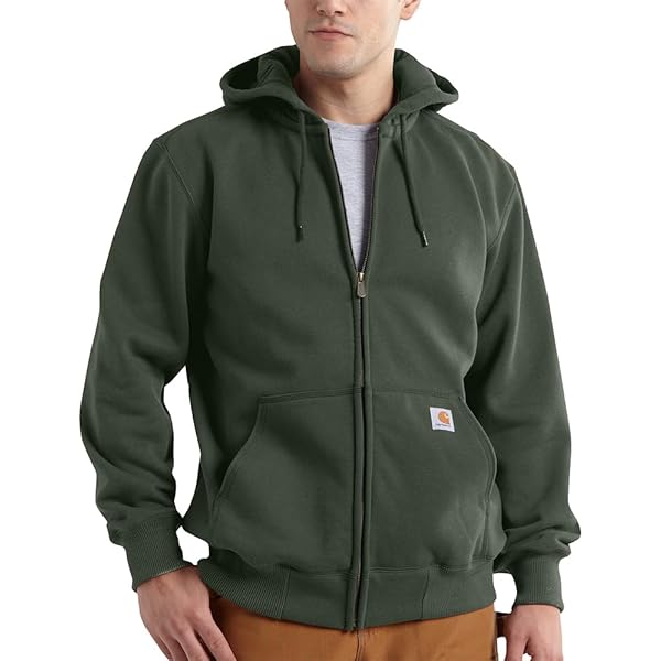 Carhartt Loose Fit Midweight Full-Zip Sweatshirt Brite Lime
