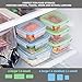 Elacra Glass Meal Prep Containers with Locking Lids [6-Piece] - Leakproof Glass Food Storage Containers for Kitchen Organization and Storage - Microwave, Freezer & Dishwasher Safe Lunch Containers!