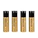 Rechargeable Battery Boruit Rechargeable 4x18650 Battery 4000mAh For Flashlight Bicycle Light Headlamp Torch