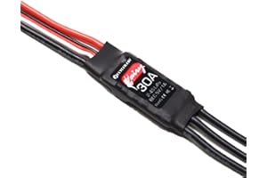 FLYCOLOR 30A Brushless ESC 2-4S with 5V 1A BEC for RC F450 Airplane Durable Quadcopter Helicopter