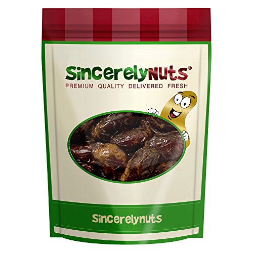 Sincerely Nuts Organic Medjool Dates - One Lb. Bag - Divine Taste - Fresh & Plump - Packed with Healthy Nutrients - Kosher Certified