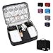 Electronic Organizer Travel Universal Cable Organizer Electronics Accessories Cases for Cable, Charger, Phone, USB, SD Card
