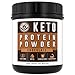 Keto Protein Powder (Chocolate) | Low Carb Ketogenic Protein Powder - 3gs MCT Powder & 9.6g Grass-Fed Collagen per serving | Keto Shake - 25 Servings by Left Coast Performance