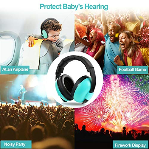 Baby Ear Protection,Noise Cancelling Headphones for Kids for 0-3 Years Babies,Toddlers,Infant for Sleeping Airplane Concerts Theater Fireworks,Baby Earmuffs