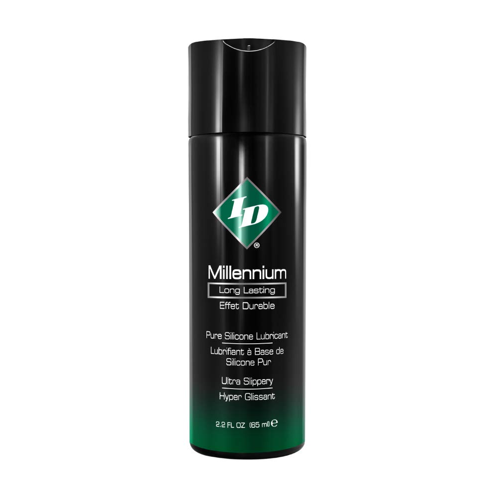 ID Millennium Silicone Anal Lube 65ml - Premium Lubrication for Easy Sex That' a Long Lasting Anal Sex Lube for Enhanced Pleasure and A Waterproof Sex Lubricant Gel for Privacy Shower and Water Play