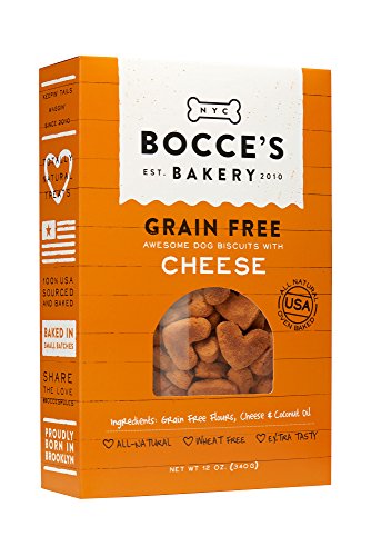 Bocce's Bakery Grain-Free Cheese Dog Treat, 12 oz