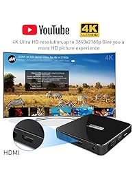 Mecool TV Box, KM3 Android 9.0 4K TV Box with Voice Remote.DDR4 4GB 64GB Google Certificado Media Player Support 2.4G 5G WiFi y BT4.0 o superior